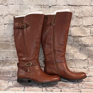 NWOT-Naturalizer Wide Calf Knee High Riding Boots